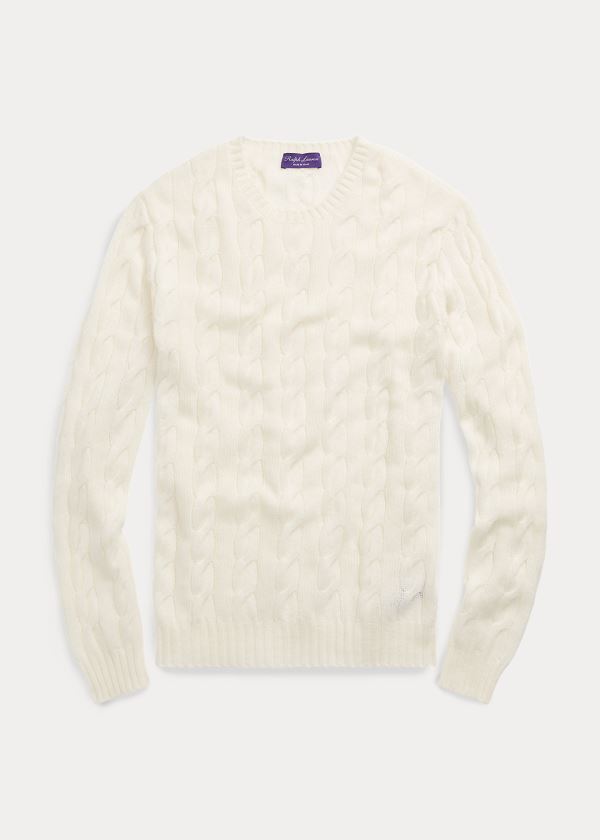 Men's Ralph Lauren Cable-Knit Cashmere Sweater | 893104RDA